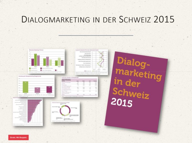 Dialogmarketing Report Schweiz 2017 - Schweizer Dialogmarketing Verband